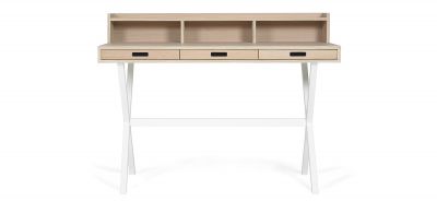 Hyppolite Secrétaire Rack blanc Hartô
